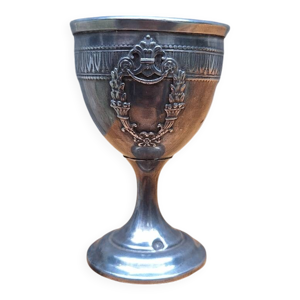 Coquetier en argent fin