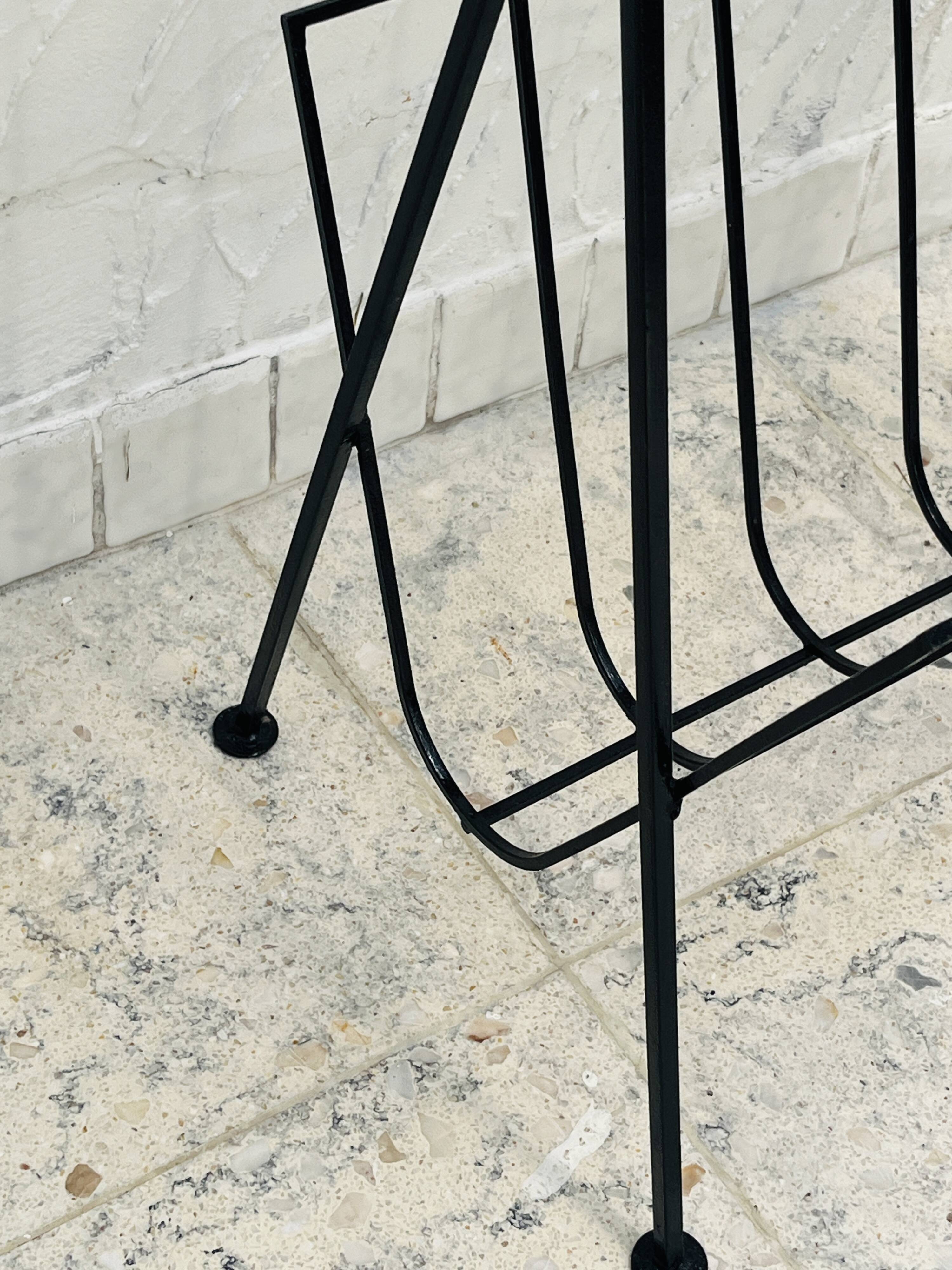 Vintage ceramic magazine table