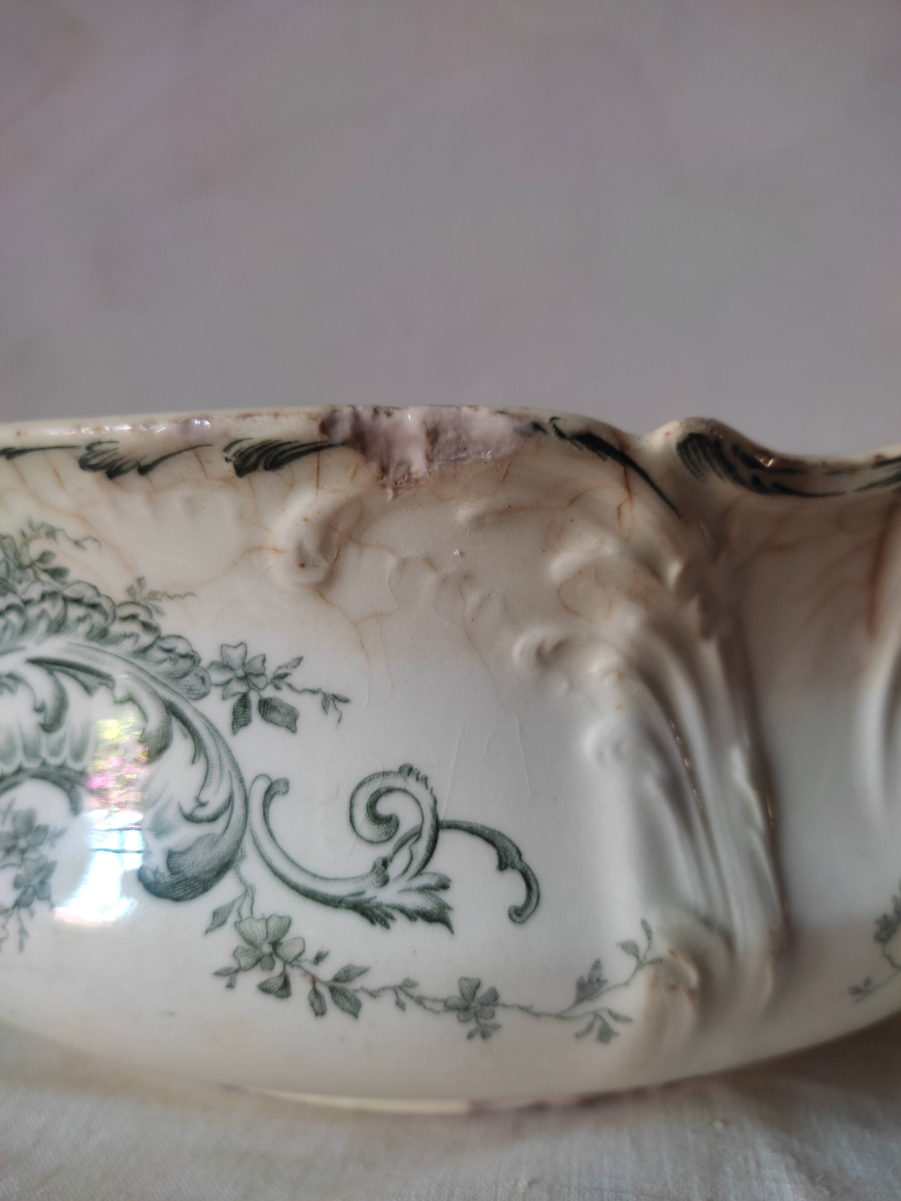 Earthenware bowl by Gien