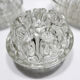 Three Glass Flower Picnics by VMC Reims 60s-70s