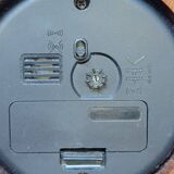 Jaz Quartz Alarm Clock In Wood And Gold Dial