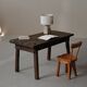 Solid oak farmhouse table, France, circa 1950