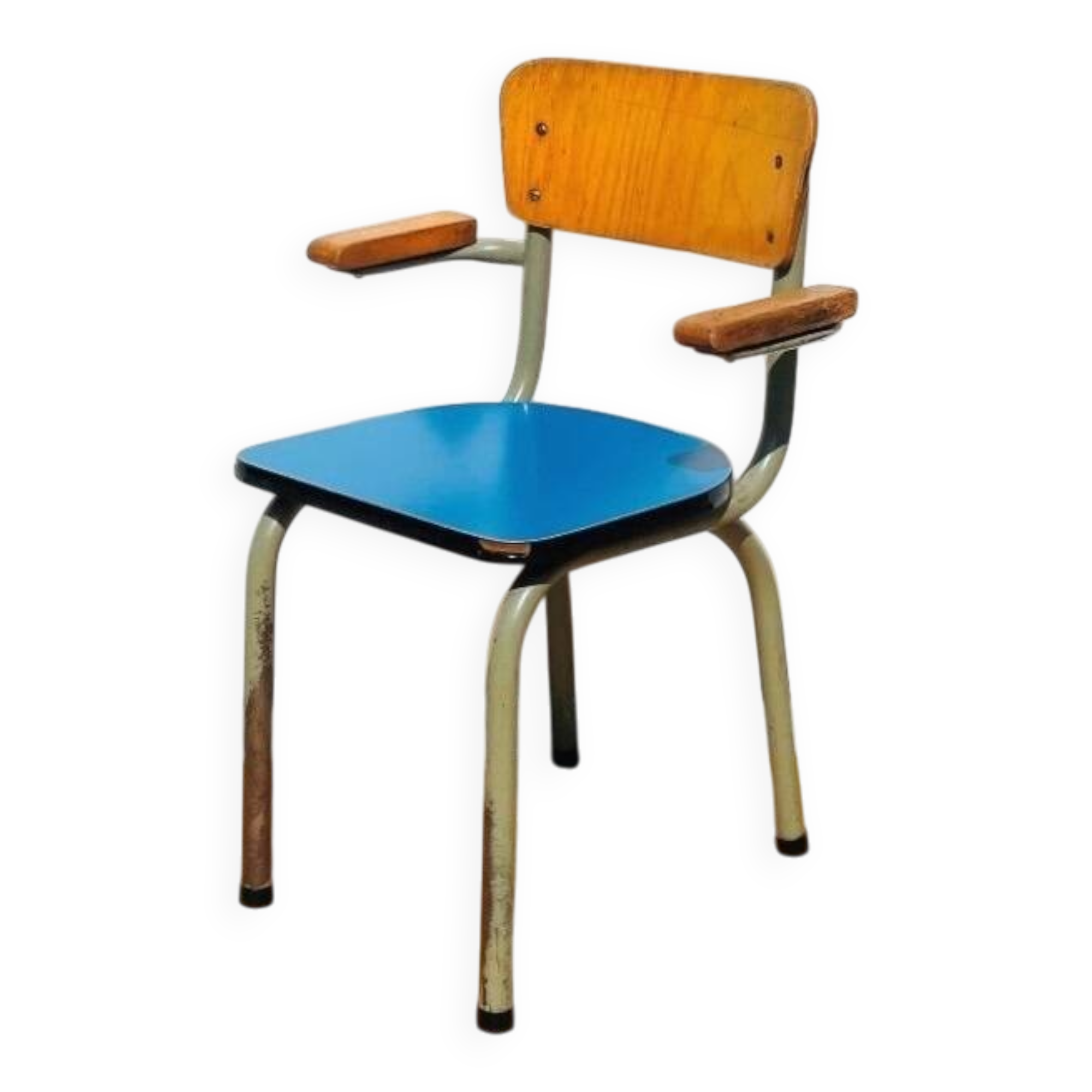 Tubax school chair. vintage 60s / 70s