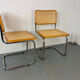 Set of 2 Vintage Cesca Marcel Breuer chairs