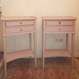 Pretty Pair of bedside tables style Louis XVl