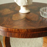 Walnut side table