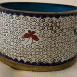 Asian enamels partitioned box