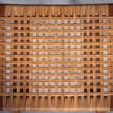 Teak Stools with Caning, 1960s, Set of 2