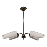4-light chandelier from the 50s/60s