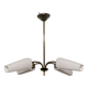 4-light chandelier from the 50s/60s