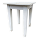 vintage rustic stool, French farmer Painted stool shabby chic 1930
