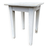 tabouret rustique vintage, french farmer Painted stool shabby chic 1930