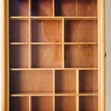 Wooden wall display case