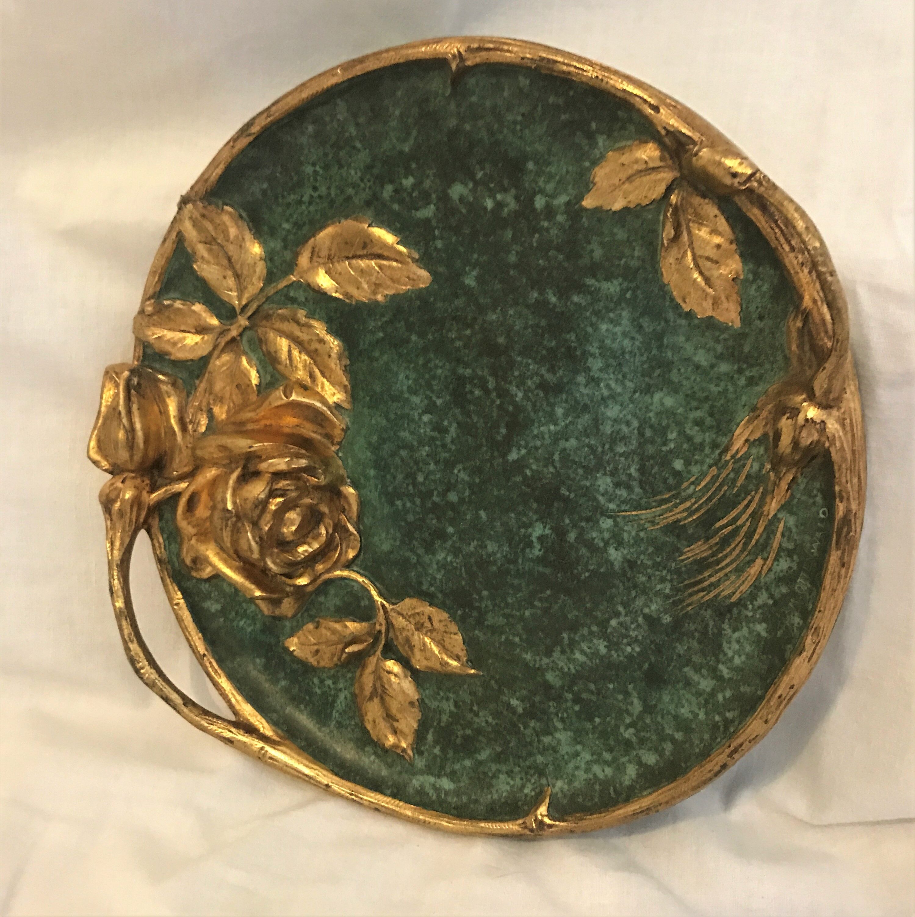Ottenwald bronze circular pocket