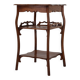 French Art Deco Side Table in Full Oak, 1920