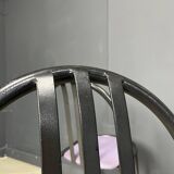 Set of Nr 222 chairs by Robert Mallet-Stevens, 1980s, Set of 8