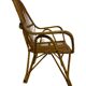 Fauteuil en rotin par Dirk van Sliedregt Rohe Noordwolde 1960 aux Pays-Bas