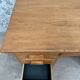 Oak half-minister's desk (renovated)