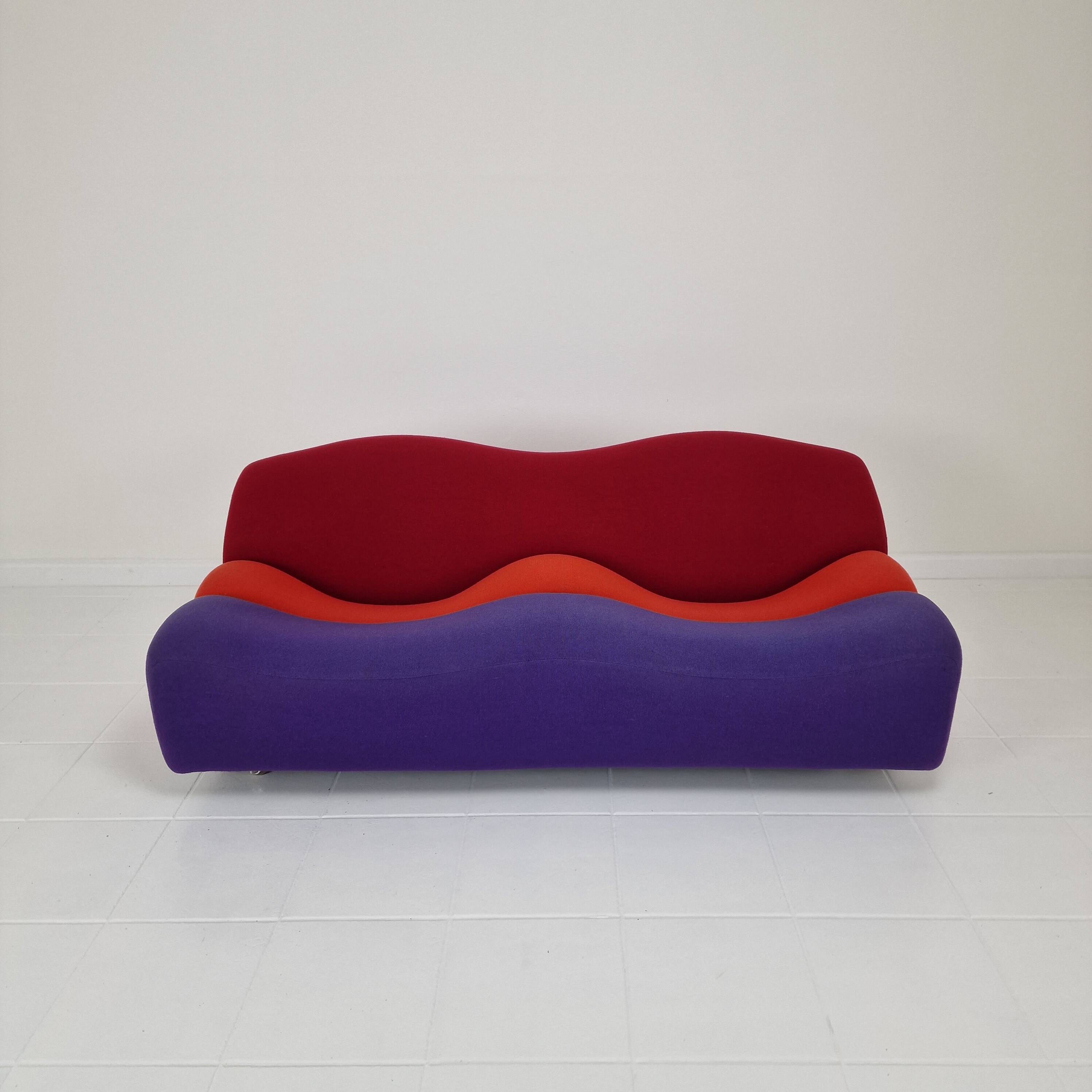 Abcd 2-seat sofa by pierre paulin for artifort, 1960's
