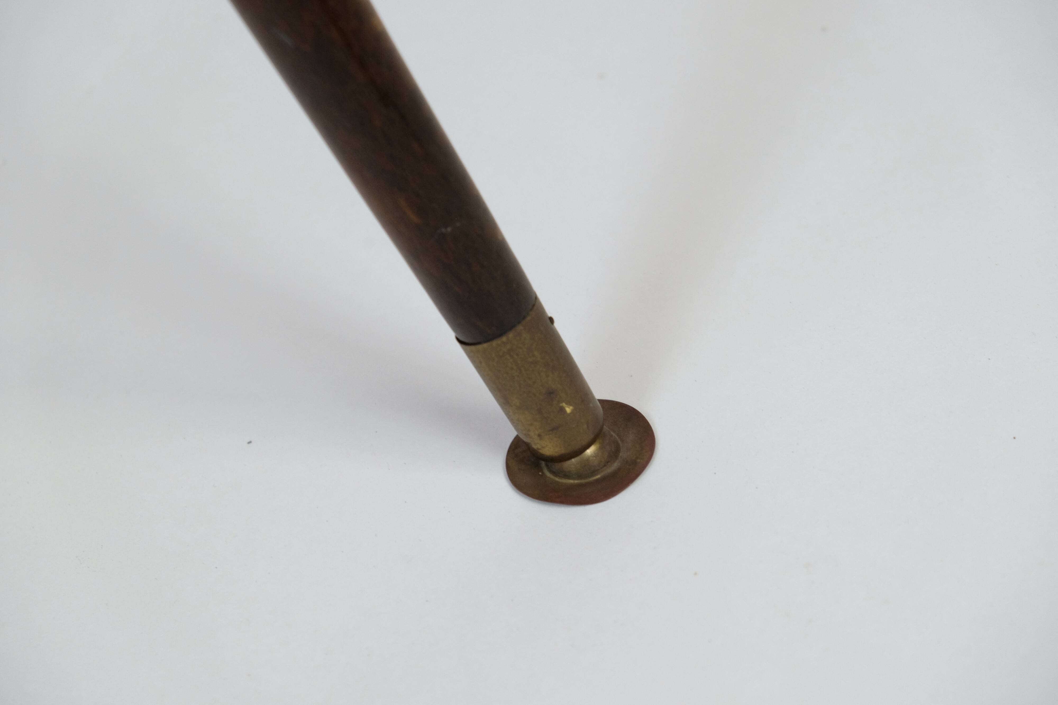 Vintage coffee table 50er glas midcentury