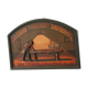 Tableau Country Corner "Fried Sureshot Davies" - Bar Billiard