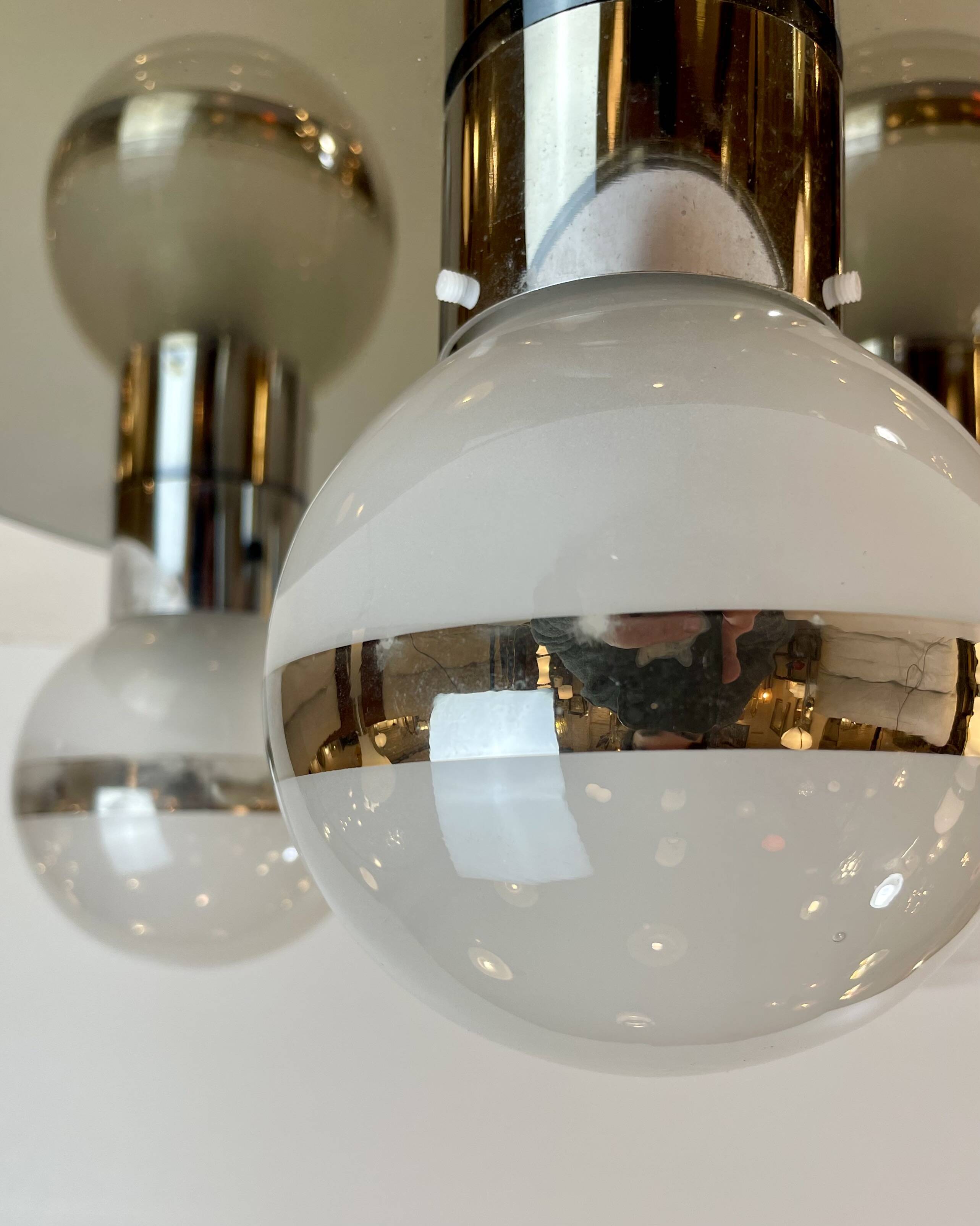 Wall or Ceiling Bathroom Lamp by Bath, 1970’s