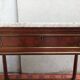 Console Louis XVI en acajou