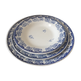 Set of 3 dishes iron earth