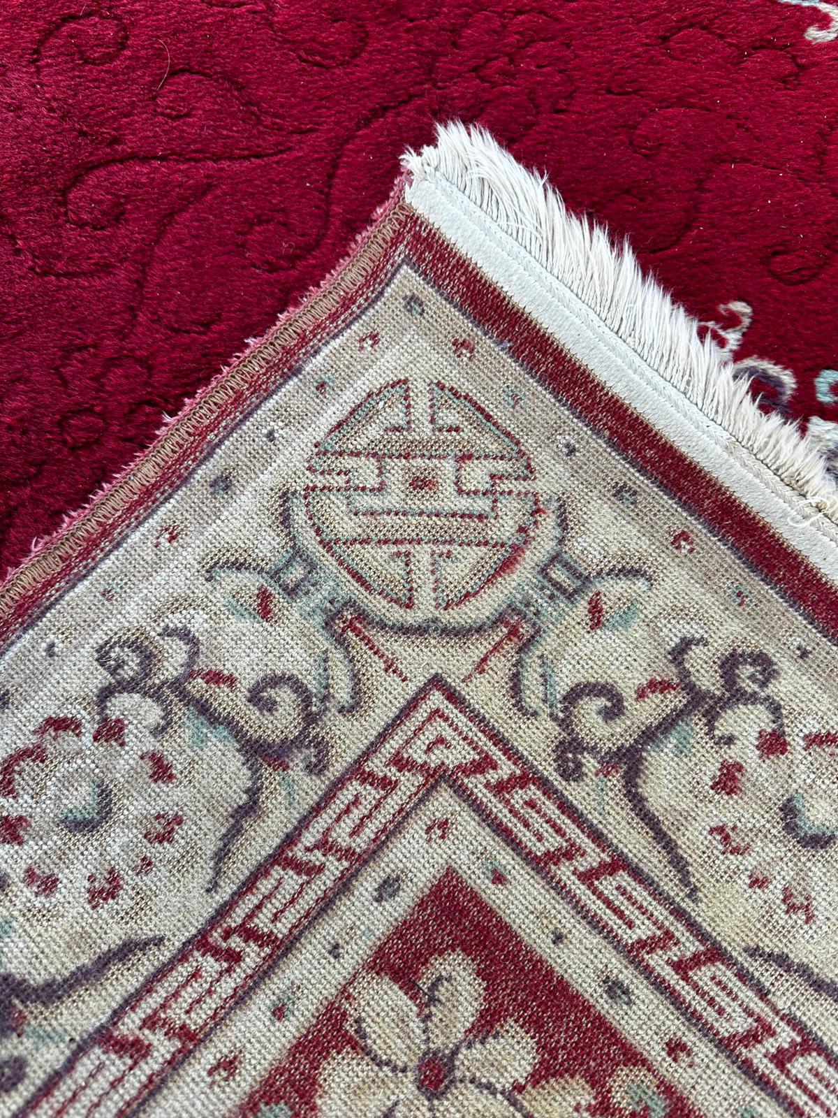 Chinese style rug 200cm x 140cm