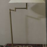 Lampadaire à bras pivotant multi-réglable en laiton Walter von Nessen, États-Unis, années 1960