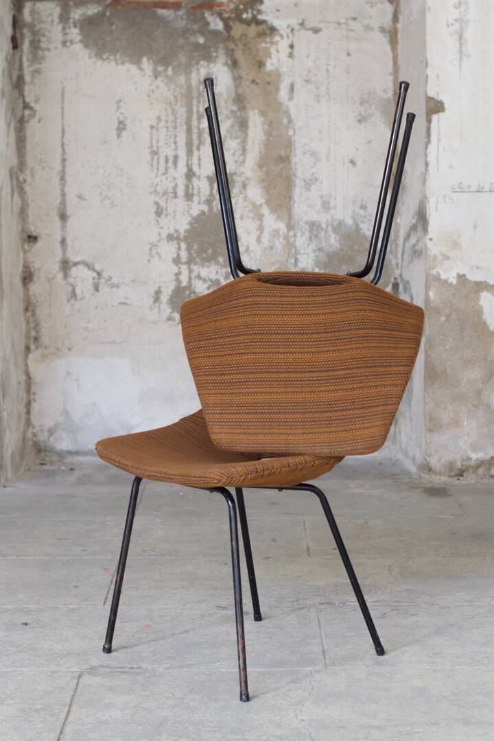 Paire de chaises "tonneau" 1965 Pierre Guariche