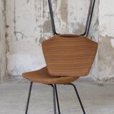 Pair of "barrel" chairs 1965 Pierre Guariche