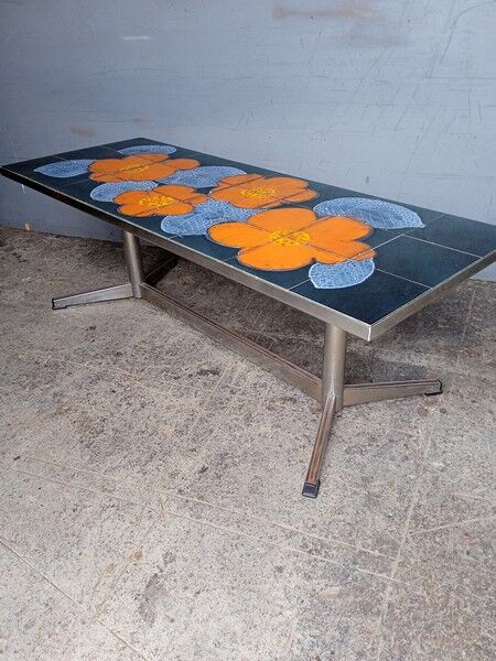 Ceramic coffee table 1960s/70s