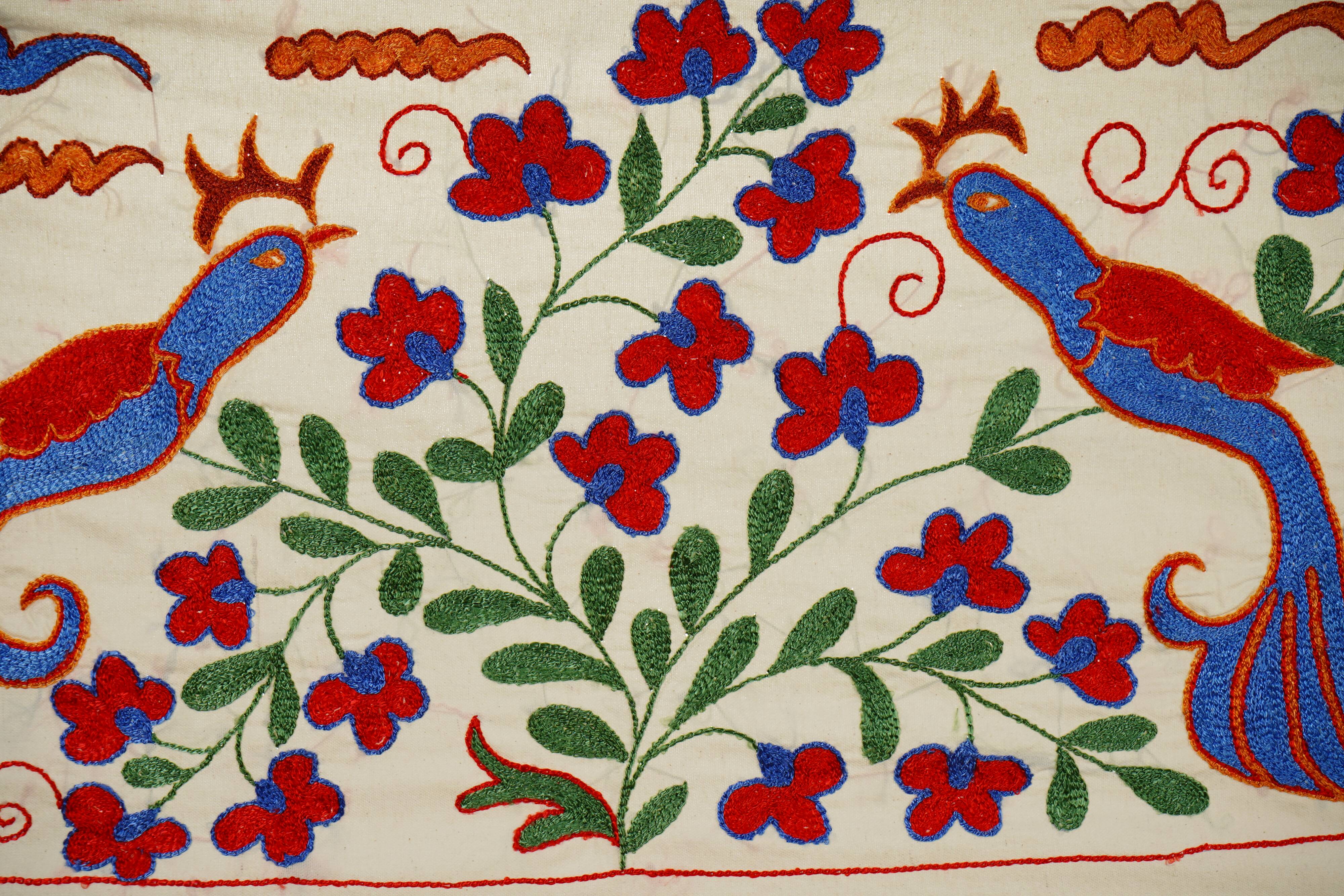 Tapis turc vintage noué à la main 45x96cm