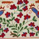 Vintage Turkish hand-knotted rug 45x96cm