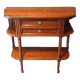 Chest of drawers, console in cherry wood