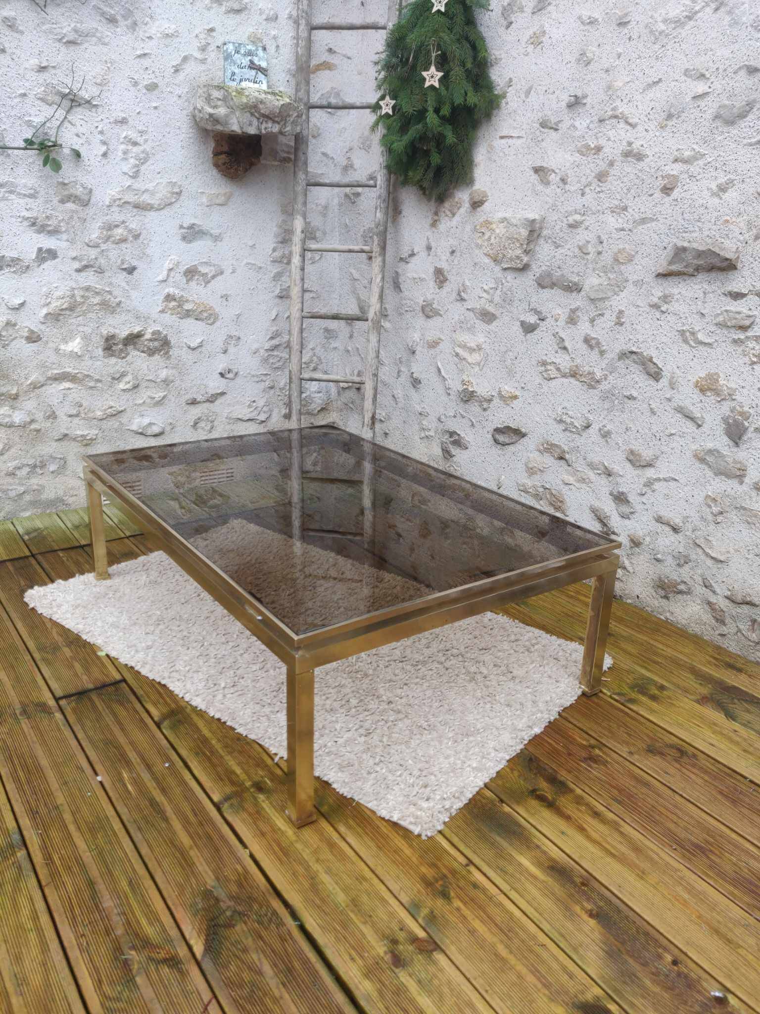 Guy Lefèvre coffee table Jansen house edition