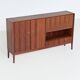 Topform highboard rosewood and brass Netherlands 1960