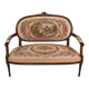 Beech canapé, stained, Louis XVI style - 1920