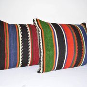 Set of 2 vintage kilim cushion covers 46x61 cm