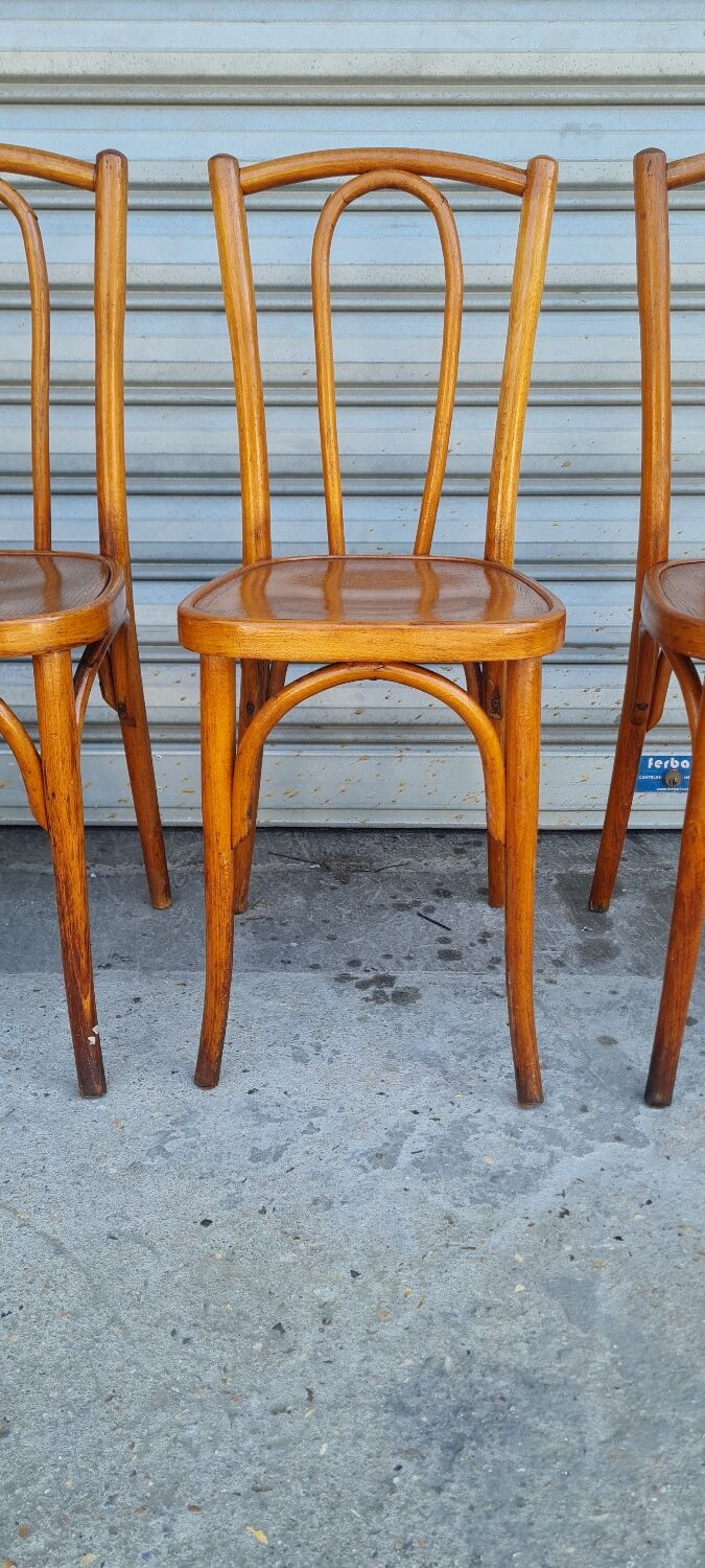 Set of four fischel bistro chairs