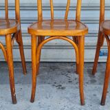 Set of four fischel bistro chairs