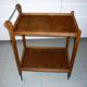 Wooden trolley on wheels 1960
