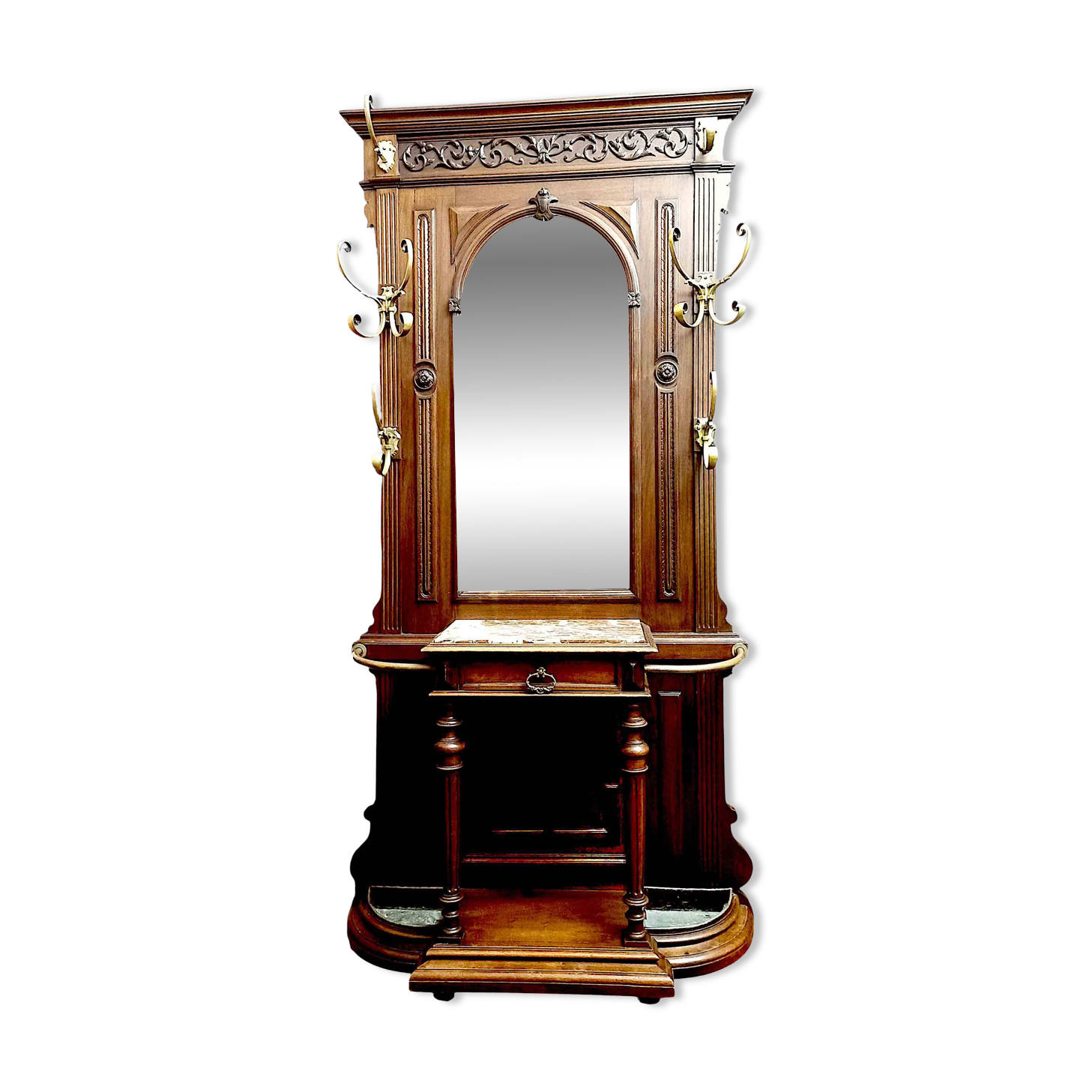 Walnut wardrobe