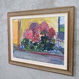 Arthur Yngve Nilsson, Swedish Modern Painting, 1960s, Oil on Canvas