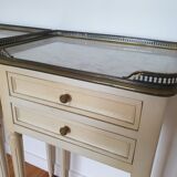 Pair of ancient bedside tables