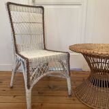 Chaise ancienne en rotin