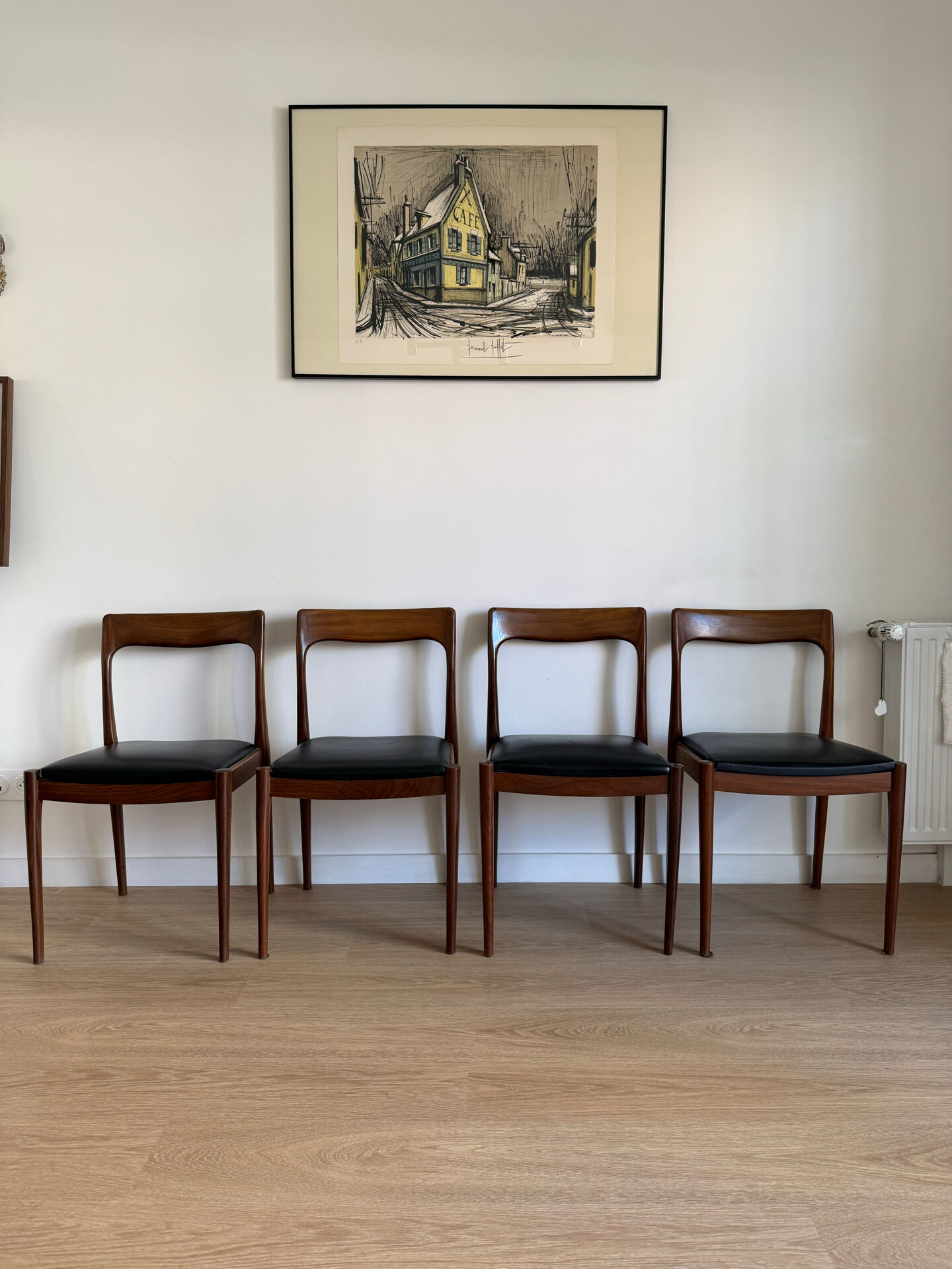 Chaises scandinaves en teck