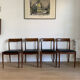 Chaises scandinaves en teck