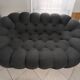 Bubble 2-seater sofa by Sacha Lakic for Roche Bobois – 3D Grey fabric